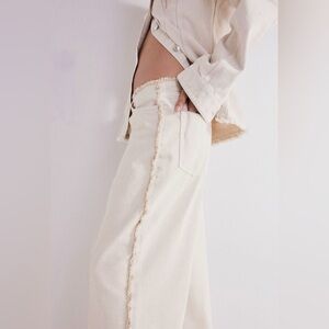 Baggy Low Jeans with fringe